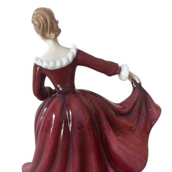 ROYAL DOULTON Pretty Ladies Samantha - Warm red velvet - Picture 5 of 7